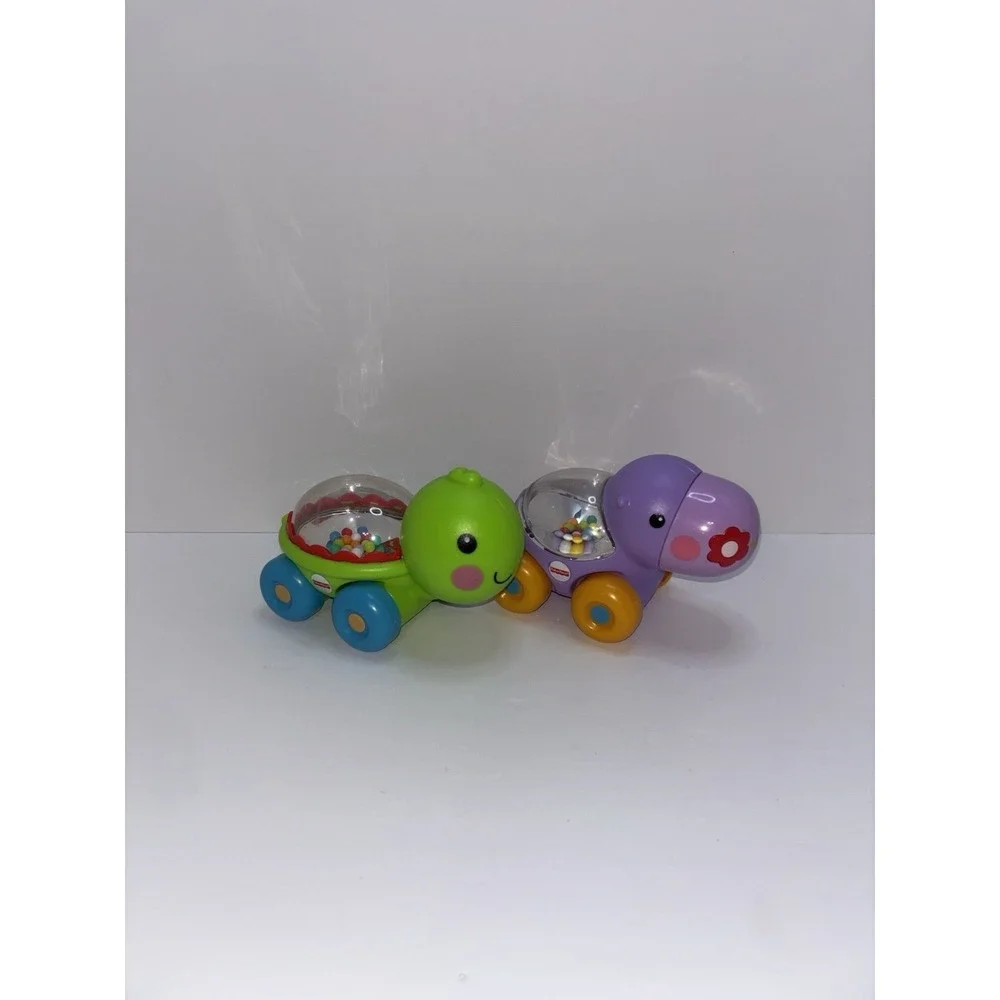 Fisher-Price Poppity Pop Pal Turtle and Hippo Set